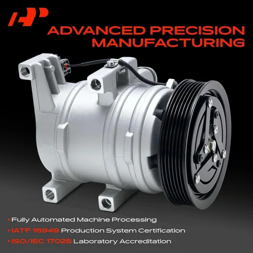 Miniatura 3 de A-Premium Compresor A/C con embrague compatible con Mazda 3 2.3L 2007-2009, 6 2.3L 2006-2007, turbocompresor, cuerpo Mazdaspeed