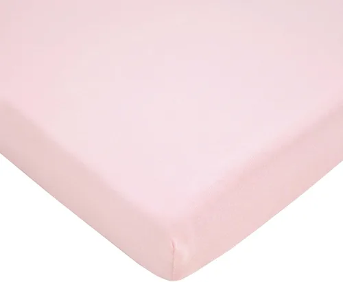American Baby Company Sábana ajustable para mini cuna de algodón 100% natural de 38" x 24" - Sábana suave y transpirable pequeña tipo nido portátil