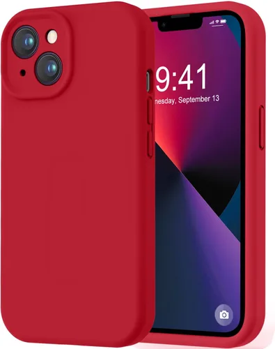 Miniatura 25 de LOVE 3000 Compatible con Funda para iPhone 15, [Cámara de Cobertura Completa de Silicona Suave] [Protección contra Caídas de 8 pies], Forro de Negro