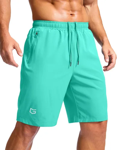 Miniatura 49 de G Gradual Pantalones cortos deportivos para correr para hombre con bolsillos con cremallera, de secado rápido, de 7 pulgadas, 5 pulgadas, 9