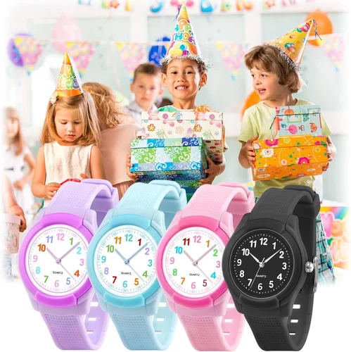 Miniatura 7 de PROKING Kids Watch Analog for Boys Girls,Children Toddler Waterproof Learning Time Wrist Watch with Soft Strap Time Teacher Watches for Kids Girls