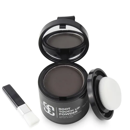 Miniatura 9 de Polvo de línea capilar instantáneo en polvo para sombra de línea capilar, cobertura de cabello gris, toque de cabello en polvo para cabello fino 3