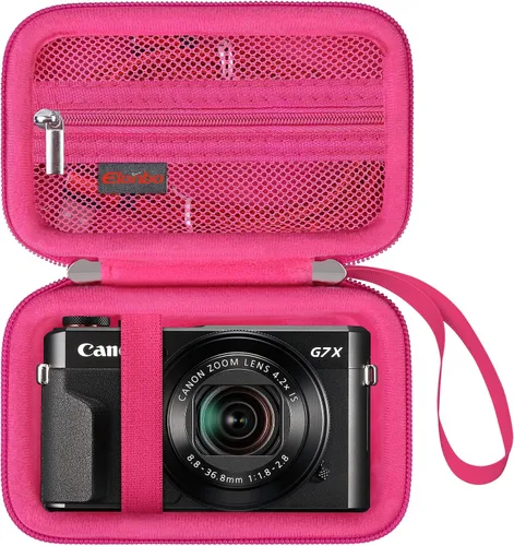 Miniatura 8 de Elonbo Funda de transporte para cámara digital Canon PowerShot G7 X Mark III/G7 X Mark II/G7 X, Canon G7X Mark iii/ii 4K Vlogging Cámara Bolsa
