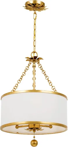 Miniatura 12 de Crystorama Broche - Candelabro de 8 luces de oro antiguo, lámpara de techo - Candelabros para pasillo, sala de estar, vestíbulo, granja - Candelabro