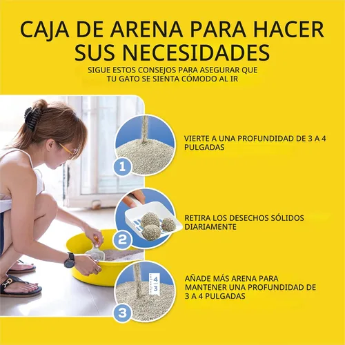 Miniatura 5 de Arena para gatos Purina Tidy Cats, arena ligera de aglomeración con rendimiento las 24 h, Rendimiento 24/7