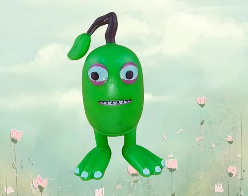 Miniatura 5 de Juguetes de monstruos cantantes, mini figura de acción, Wubbox Noggin Toe Jammer Lindo regalo de cumpleaños para niños y niñas de 6 años en adelante