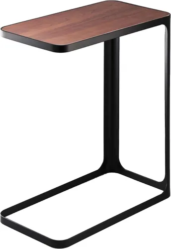 Yamazaki, mesa auxiliar compacta para el hogar, Metal, Negro