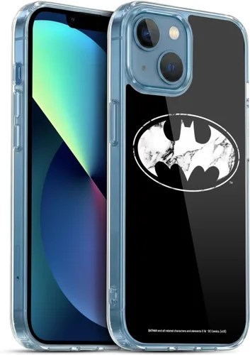 Miniatura 255 de Head Case Designs Funda de gel con licencia oficial de Batman DC Comics Bat Signal Logos [protección de grado militar] compatible con Apple iPhone 7