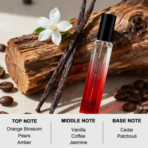 Miniatura 3 de Feromonas Perfumes para Mujeres - Vanilla Nocturne Eau De Parfum de Larga Duración, con Perfume Ámbar Vainilla en un Spray de Perfume