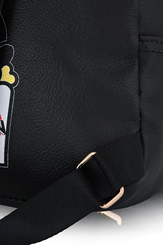 Miniatura 5 de Fast Forward Sanrio Hello Kitty y amigos mochila para mujeres, hombres, unisex Linda mochila de piel sintética de 10" mini mochila Badtz-maru