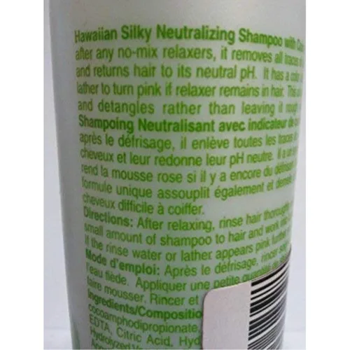 Miniatura 3 de Hawaiian Silky Champú neutralizante sin lejía, blanco, 8 onzas líquidas