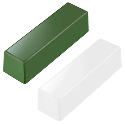 Blulu Compuesto de pulido de metal de 9.8 onzas (10.58 oz), color verde y blanco, compuesto de pulido de cuero, compuestos para afilar cuchillos