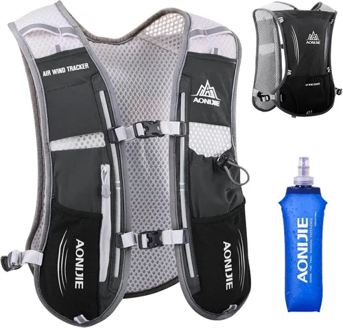 Miniatura 23 de TRIWONDER Running Vest Hydration Pack Backpack for Men & Women, Lightweight Trail Marathon Run Race Vest for Cycling Jogging