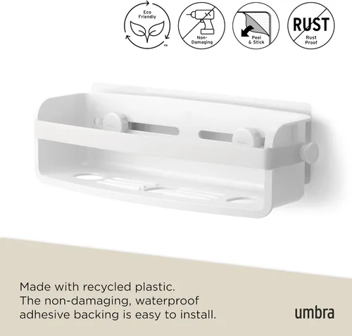 Miniatura 6 de Umbra Flex Modern Bathrrom - Papeleras, color blanco