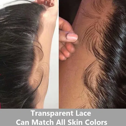 Miniatura 2 de Peluca de cabello humano con reflejos, sin pegamento, cabello Remy brasileño rizado 1b/27, marrón miel rubio, 13x6, HD, transparente, encaje
