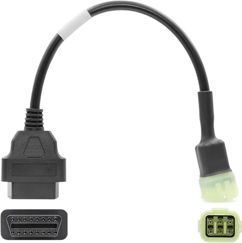 Miniatura 7 de for OBD2 Connector Motorcycle Motobike for for Moto for for Ducati OBD 2 Extension Cable(for Del phi 6pin)