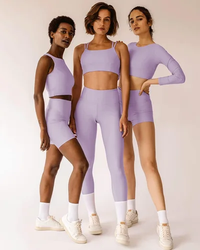 Miniatura 4 de Leggings suaves para mujer, cintura alta, control de abdomen, no se transparentan, pantalones de yoga para entrenamiento