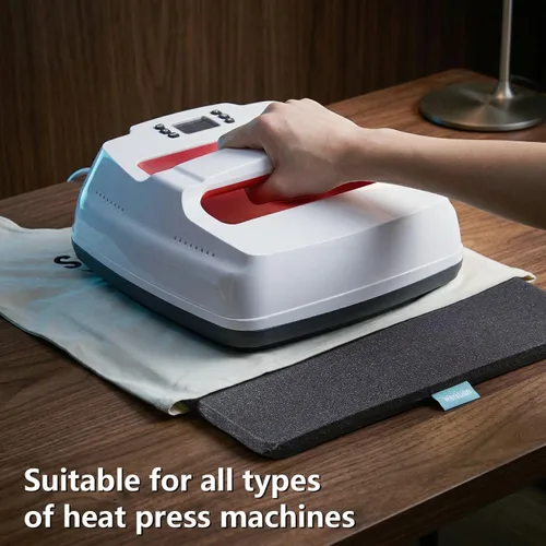 Miniatura 2 de WORKLION Alfombrilla de prensa térmica de 11 x 13 pulgadas: materiales resistentes al calor de doble cara, alfombrilla protectora resistente