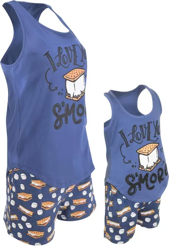 Miniatura 4 de Unique Baby Conjunto de pantalones cortos a juego para mamá y yo para niñas