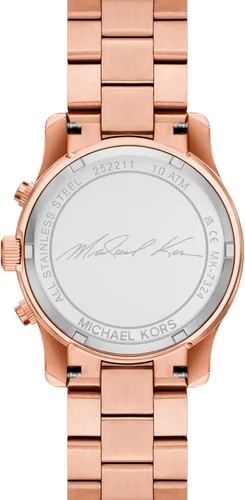 Miniatura 5 de Michael Kors Runway - Reloj de acero inoxidable para mujer, con banda de acero, cerámica o silicona