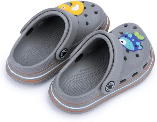 Miniatura 4 de Casazoe Zuecos de agua para niños y niñas pequeños, sandalias de agua sin cordones, ligeras, para exteriores, verano, playa, piscina