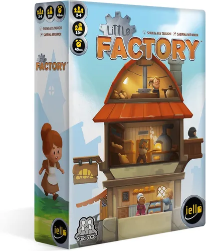 Miniatura 10 de IELLO: Little Town: Artisans Expansion - Juego de mesa de estrategia, táctico e interactivo, más edificios y objetivos, juego familiar, a partir