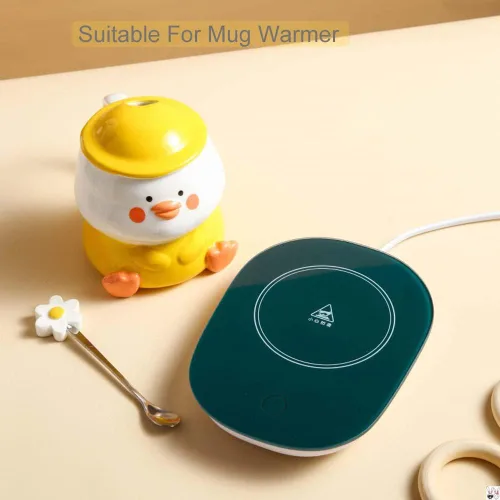 Miniatura 6 de Linda taza de café de pato 3D, divertida taza de café de cerámica de pato con tapa con sombrero y encantadora cuchara de flores, apta