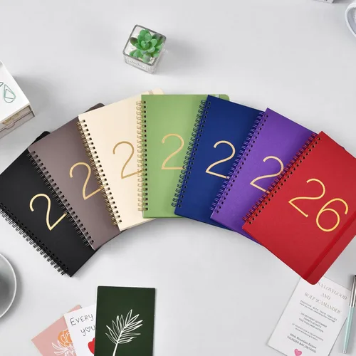 Miniatura 2 de Agenda 2026 – Agenda semanal y mensual 2026 de enero de 2026 a diciembre de 2026, planificadores calendario de 6.4 x 8.5 pulgadas con pestañas