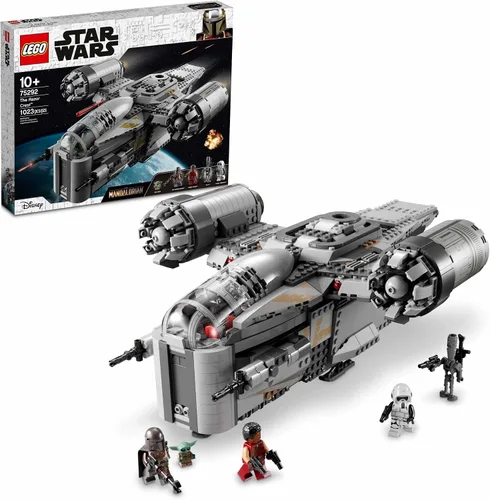 Miniatura 4 de LEGO Star Wars The Razor Crest 75292 Mandalorian Starship Juguete, Idea de Regalo para Niños, Niños y Niñas con la Minifigura del Niño "Baby Yoda