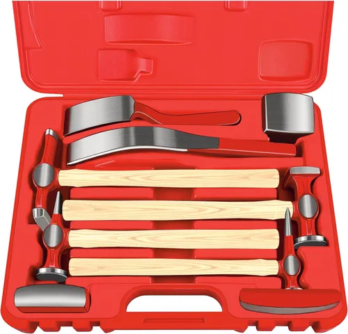 Miniatura 8 de C&T Kit de herramientas de reparación de carrocería de automóviles, 7 piezas, kit de herramientas de reparación de carrocería de automóvil, juego