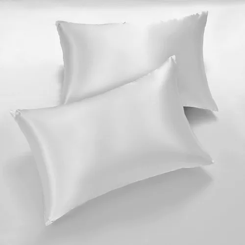 Miniatura 4 de Royal Home Collection Juego de ropa de cama sedosa de 4 piezas, 600 hilos, juego de sábanas de satén sedoso para caravana, tamaño Queen corto, se