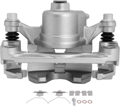 SCITOO 18B4645 Conjunto de pinza de freno de disco con soporte Compatible con Buick Allure/Century/LaCrosse/Regal, para Chevy Impala/Monte Carlo,