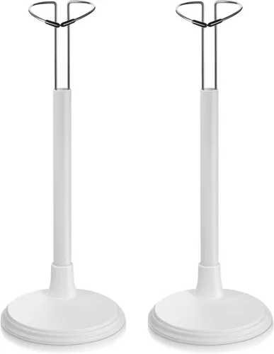 Toyvian Soporte creativo para muñecas de 11.02 pulgadas, soporte portátil para muñecas, estante de exhibición para almacenamiento de muñecas de moda