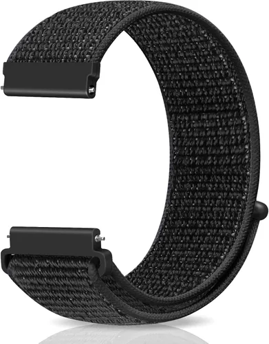 Miniatura 31 de Correas deportivas de nailon de 0.709 in de liberación rápida compatibles con Garmin Venu 4 1.614 in/3S 1.614 in/Venu 2S/Vivoactive 4S/Vivomove