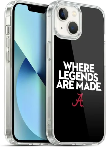 Miniatura 42 de Head Case Designs Funda de gel suave con licencia oficial de la Universidad de Alabama UA Collage compatible con Apple iPhone 13 Pro Max