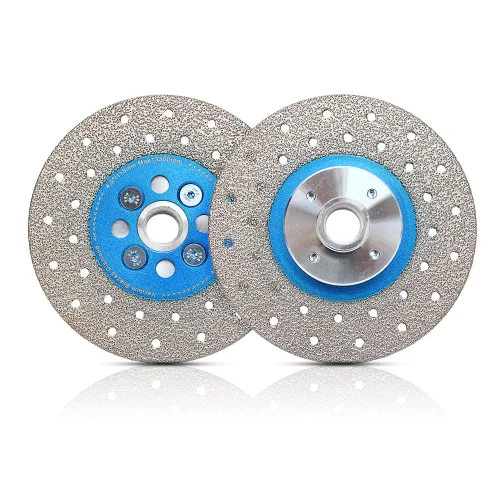 Miniatura 8 de Disco de diamante de 4 pulgadas para amoladora angular de pulido de granito de hoja de diamante de corte rápido y molienda