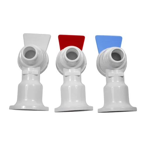 Miniatura 3 de Smart Packs by OCSParts RWB217 llaves de agua para refrigerador Tomlinson azul/rojo y manija blanca, paquete combo (3 unidades)