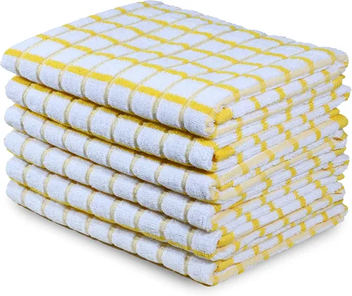Miniatura 150 de Urban Villa Toallas de cocina 100% algodón, paquete de 6, altamente absorbentes, de secado rápido, súper suaves, de primera calidad, para cocina