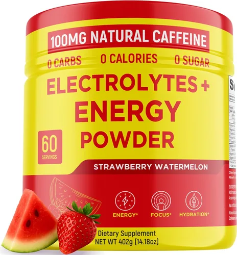 Miniatura 3 de Keto Vitals Polvo de Electrolitos Antioxidantes - Mezcla de Electrolitos Keto con Potasio, Magnesio, Sodio y Calcio - Mezcla de Bebida