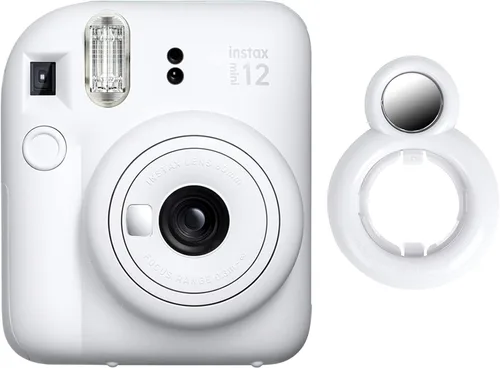 Miniatura 9 de MUZIRI KINOKOO Lente de primer plano compatible con cámara instantánea Fuji Instax Mini 12 con espejo autorretrato – Fuji Mini 12 lente selfie