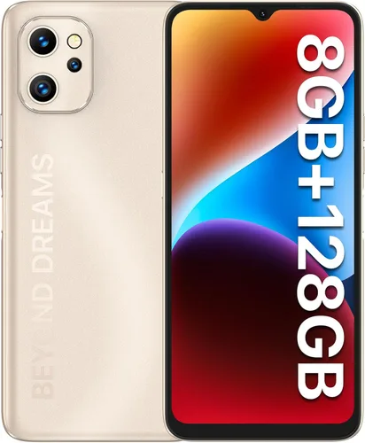 UMIDIGI Teléfono celular, F3 8GB+128GB Smartphone desbloqueado, cámara triple AI de 48MP, pantalla completa HD de 6.7 pulgadas, batería de 5150 mAh,