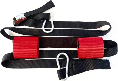 Correas de manillar de lazo suave para amarrar remolque, barras de mango de transporte seguras Yamaha Kawasaki Suzuki Honda Ducati 2 pulgadas clips
