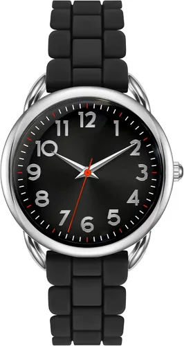 Reloj de 35 mm de cara grande Easy Reader para mujer a prueba de agua