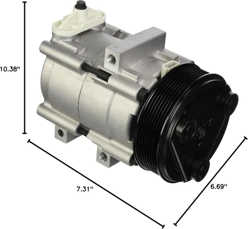 Miniatura 2 de Global Parts Distributors - Nuevo compresor de A/C para recopilación de la serie F 97-02 (6511461)