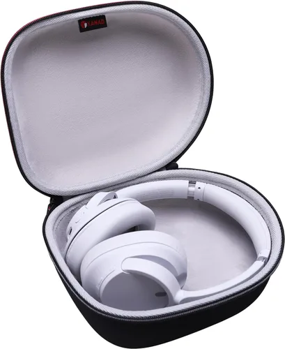 Miniatura 10 de Funda para auriculares CMF, Beats, Sony, Raycon, JBL, OneOdio, TOZO, SteelSeries, Jabra, Audio-Technica y Sennheiser (negro exterior+negro interior)
