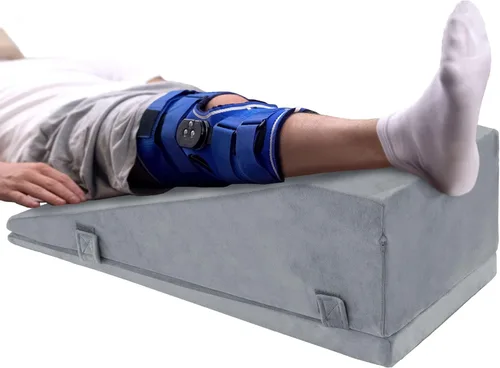 ROYALAY Almohadas de elevación de piernas para después de la cirugía, equipo de recuperación de cirugía de rodilla de altura ajustable, ayudas de