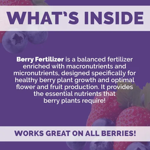 Miniatura 3 de Bloom City 's Organic Berry Best - Fertilizante de arándanos y fresas, bayas orgánicas, galón (128 onzas)