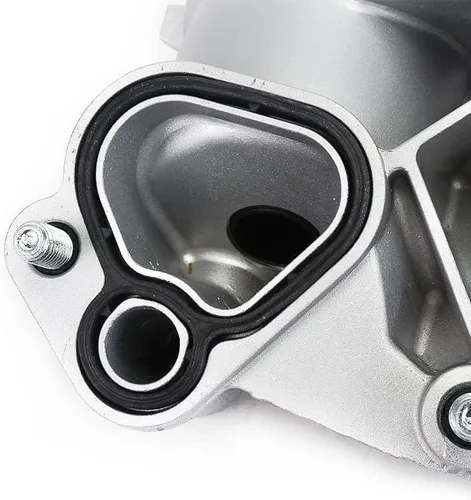 Miniatura 6 de 93186324 25199751 Enfriador de aceite de motor con conjunto de filtro de aceite 93186324 Reemplazo para GM Chevrolet Cruze Aveo Aveo5 Sonic