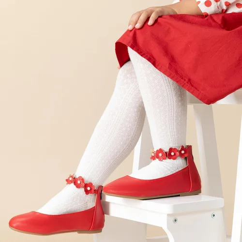 Miniatura 4 de Trary Zapatos de vestir para niñas con correa de tobillo, zapatos Mary Jane para niña, zapatos planos de ballet para niños pequeños, niños grandes