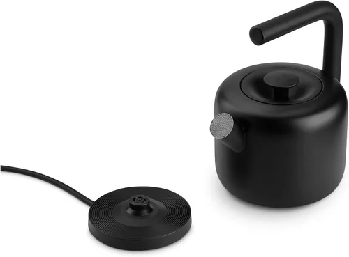 Miniatura 5 de Fellow Hervidor eléctrico Clyde – Capacidad de 1.5 litros – Diseño moderno de estufa giratoria, todo uso, acero inoxidable – Agua tibia para ramen